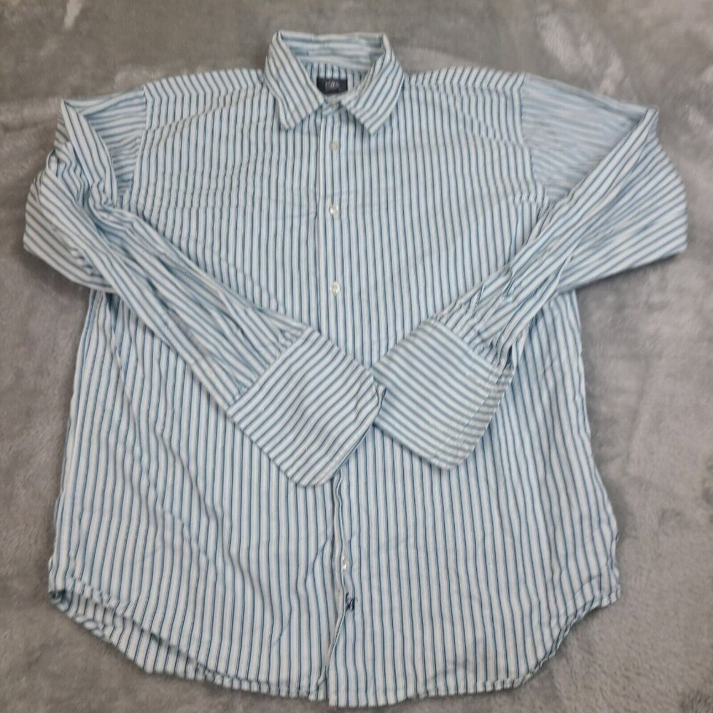 Nike SB Dunk Rare Skateboarding Button up Shirt Mens‎ X-Large Blue